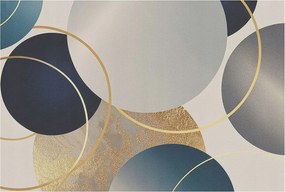 Fotótapéta Fali ragasztó készlet Kreatív körök 104x70 Ragasztó