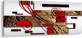 Az absztrakció képe (120x50 cm)