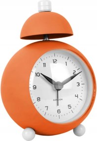 Narancssárga Kerek Ébresztőóra Karlsson Chaplin KA5979OR Csendes Mechanizmus