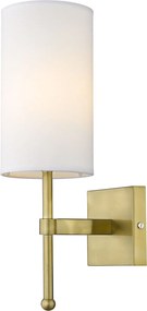 Cosmolight klasszikus fali lámpa denver fehér arany cosw01963br-wh
