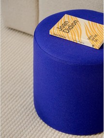 Kék gyapjú puff Folk – noo.ma