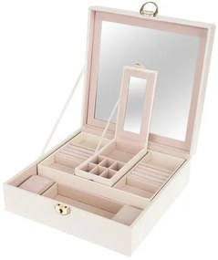 Ékszerdoboz - fehér Beautylush