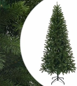 vidaXL Mű karácsonyfa állvánnyal Zöld 180 cm PVC, PE és acél