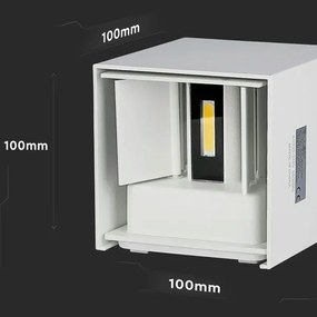 LED Kültéri fali lámpa LED/5W/230V 3000K IP65 fehér