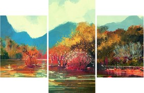 Kép - őszi színek (90x60 cm)