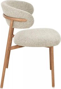 Elton II étkezőszék bézs/tölgy