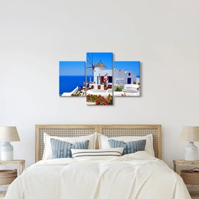 Kép - Kis ház Görögországban (90x60 cm)