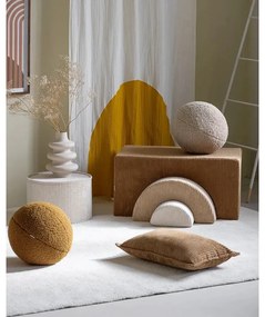 Barna kordbársony párna gyerek kanapéhoz Bolster – Wigiwama