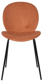 Téglavörös étkezőszék szett 2 db-os Bonnet – Zuiver