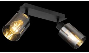 Globo 15465-2 - Spotlámpa HADERA 2xE27/15W/230V