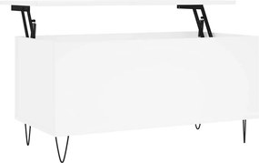 vidaXL fehér szerelt fa dohányzóasztal 90x44,5x45 cm