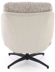 KRONOS fotel puffal bézs