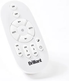 Brilliant - TUCO LED dimmelhető mennyezeti lámpa, 33 W, 230 V, Ø 50 cm, fekete