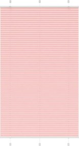 vidaXL pliszírozott redőny rózsaszín 115x200cm szövetszélesség 114,4cm