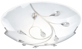 GLOBO 40404-3 - Mennyezeti lámpa BURGUNDY 3xE27/40W/230V