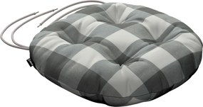 Adam székpárna 40x8 szürke-fehér kockás (5,5x5,5cm)