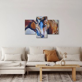 Kép - szerelmes lovak (90x60 cm)