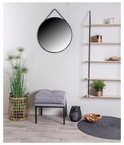 Fekete többszintes polc tömör paulownia fából Eindhoven - House Nordic