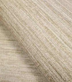 Holden Decor Textura Rete krém-taupe fémhatású szövet hatású vlies tapéta – 66203