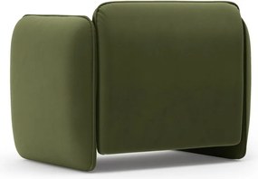 Zöld bársony fotel Georgia – Micadoni