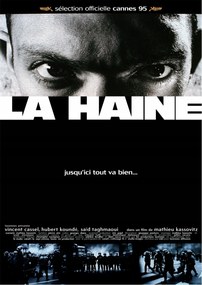 La Haine poszter Gyűlölet Vincent Cassel