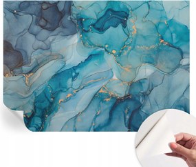 Dekoratív öntapadós tapéta Divatos minták Kék absztrakt 208x146