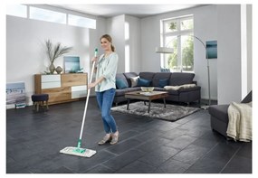 Lapos felmosó, Leifheit, Profi Strong, 140 cm, alumínium / műanyag / mikroszálas