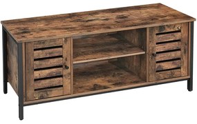 TV szekrény, TV állvány tárolóval 110 x 40 x 50 cm | VASAGLE