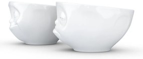 Fehér porcelán 'huncut' edény szett, 2 darab, 200 ml - 58products