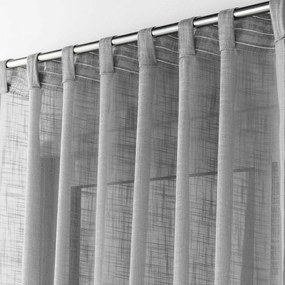 Szürke átlátszó függöny 140x240 cm Haltona – douceur d'intérieur