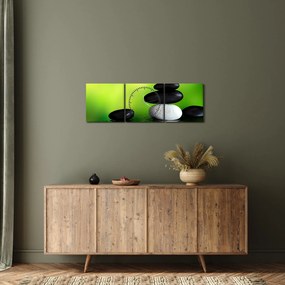 Kép - Kövek a kikapcsolódásra (órával) (90x30 cm)