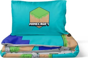 Minecraft The Fight Is On ágyneműhuzat 140×200cm, 70×90 cm