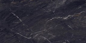 Mexen Sintra Black fényesített mázas gres rekt. G1, padló- és falburkoló lap 120 x 60 cm, magas fényű - TL204-120-060-00