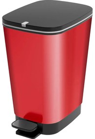 Hulladékgyűjtő 35 L KIS Chic Bin M fém piros