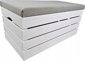 Nagy Puff Fa Fenyő Láda Tároló