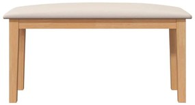 tömörfa gumiból pad 90 cm