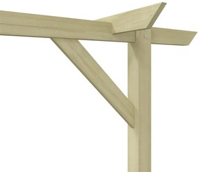 Fa kerti pergola 410 x 40 x 203 cm