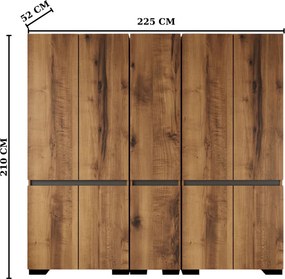 Floransa 225 - Walnut, Anthracite v2