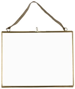 Aranyszínű fém fali képkeret 20x15 cm – Rex London