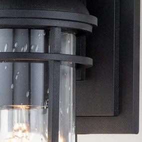 Feiss Lighthouse FE-LIGHTHOUSE2-S-BLK Fali lámpa 1x60W/E27 IP44