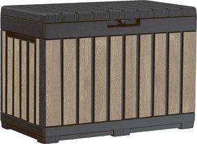 Decocoat kentwood műanyag kerti tároló 190l