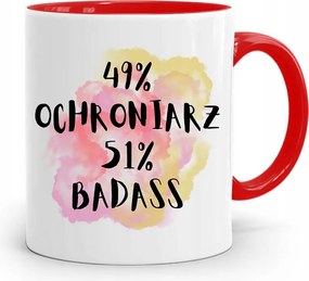 Őrző-védő Piros Ajándék Bögre fényképes nyomattal