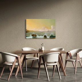 Kép - Martin Johnson Heade, Rio de Janeiro Bay, reprodukciók (90x60 cm)