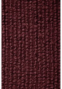 Borvörös fürdőszobai kilépő 100x60 cm Riva - Tiseco Home Studio