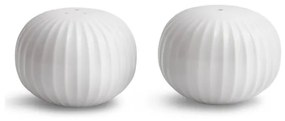 Hammershoi fehér porcelán só- és borsszóró - Kähler Design