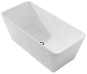 Carib Matt White öntöttmárvány szabadon álló kád 167,5x85x53 cm