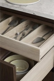 Matt ezüstszínű rozsdamentes acél négyszemélyes desszertes villa szett 4 db-os Stella – Blomus