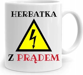 Bögre Ajándék Villanyszerelőknek Árammal Ellátott Tea Nyomtatott Fényképpel