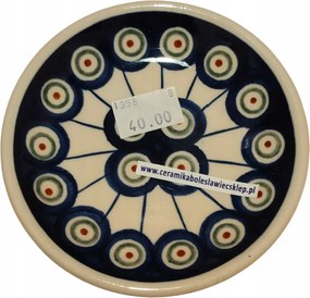 Tányér 1358 11,5cm kerámia Bolesławiec 8/2
