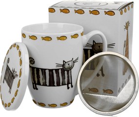 Bögre Befőzővel És Fedővel Classic Cats 350ML